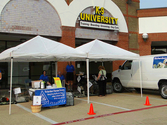 K-9 University rescue event showcasing community support in Plano & Garland, TX.